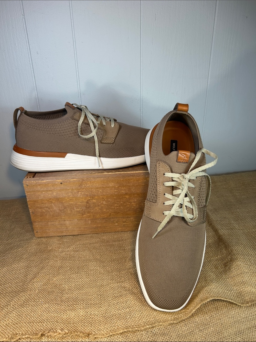Wolf & Shepherd Swiftknit Derby Sneakers